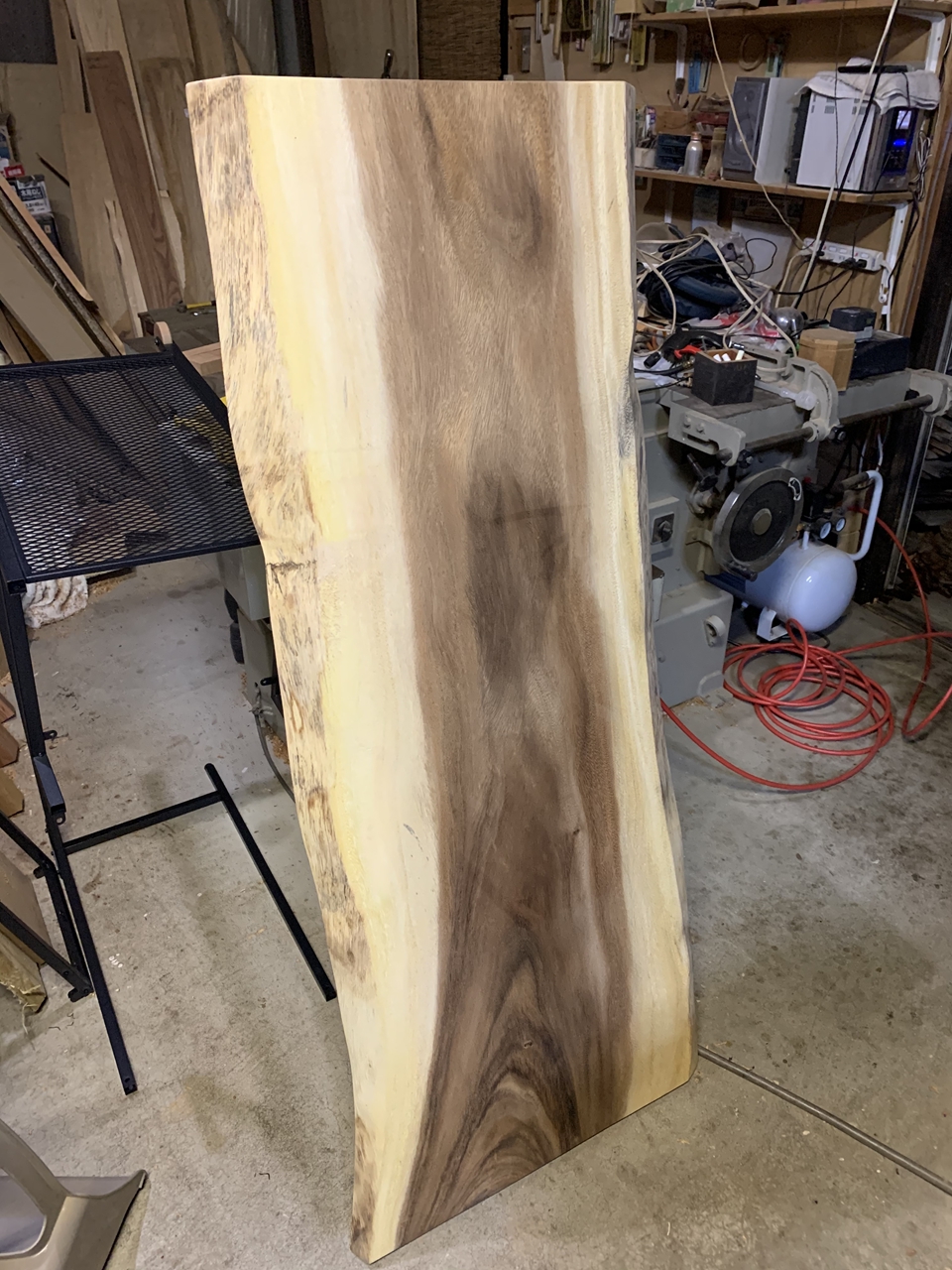 モンキーポッド一枚板でコーヒーテーブル | 無垢材・一枚板などの木材 