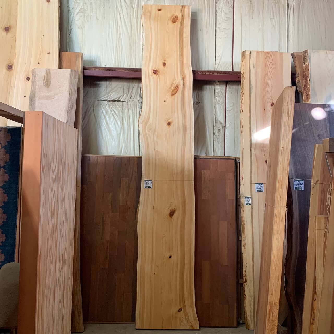 カウンター用一枚板 | 無垢材・一枚板などの木材とオリジナル家具｜木 